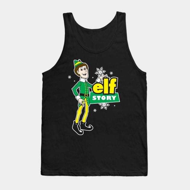 Elf Story Tank Top by WarbucksDesign